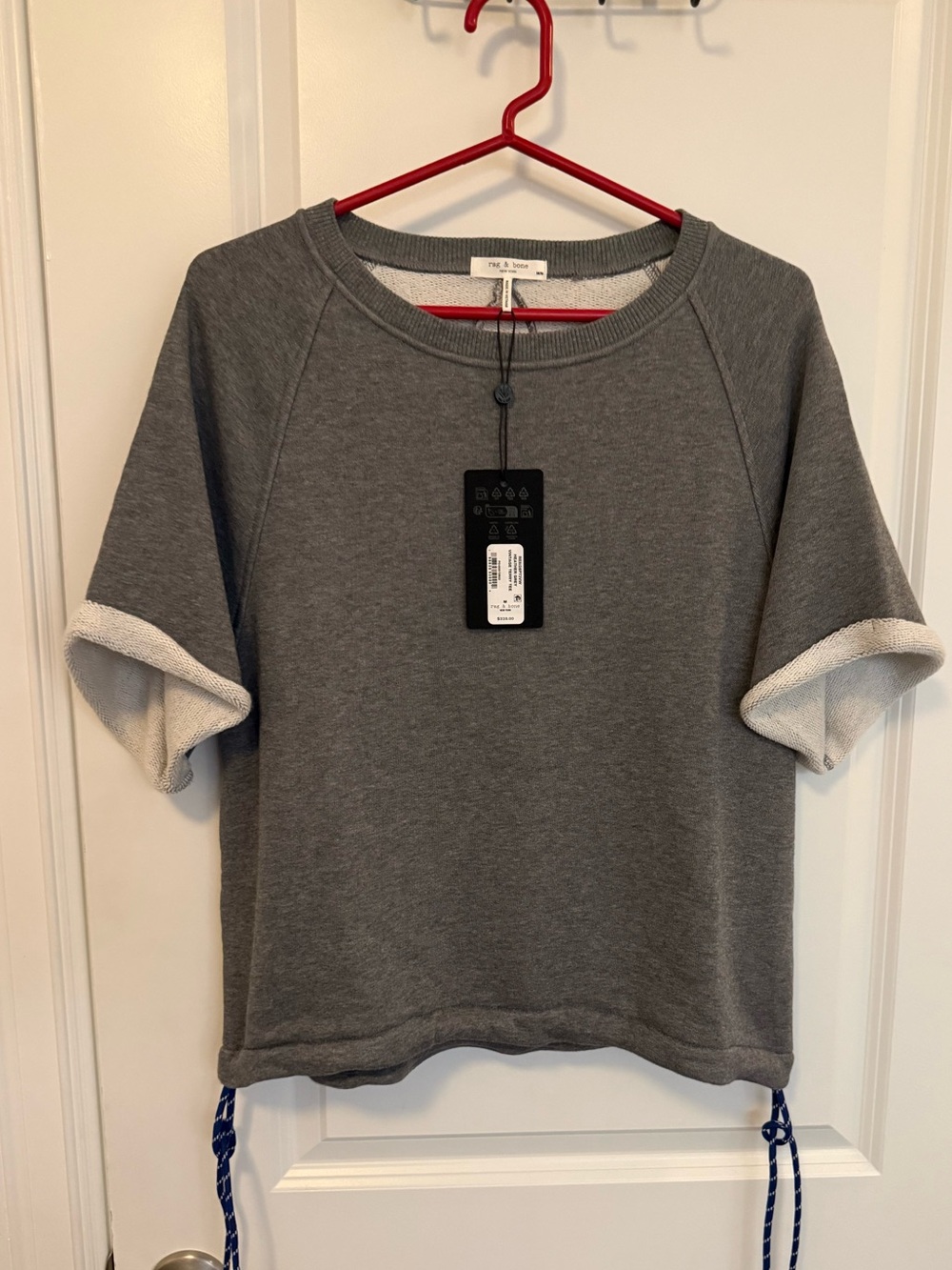 rag & bone Vintage Terry Tee Size M
